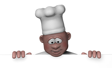 Image showing happy cook