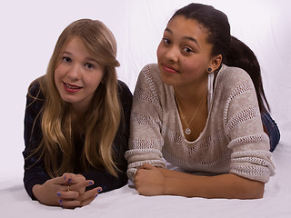 Image showing Girl friends