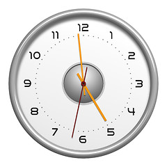 Image showing clock isolated