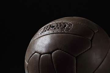 Image showing soccer ball vintage