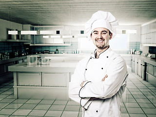 Image showing smiling chef