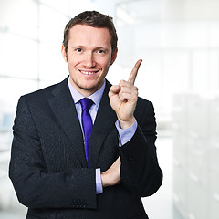Image showing man in office