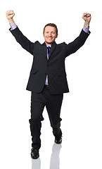 Image showing happy business man