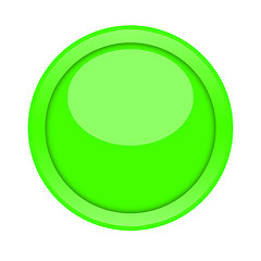 Image showing Green Button