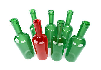 Image showing Bottles