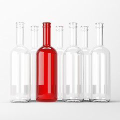 Image showing Bottles