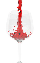 Image showing glass_of_red_wine