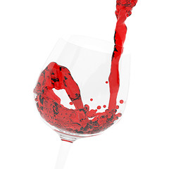 Image showing glass_of_red_wine