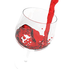 Image showing glass_of_red_wine