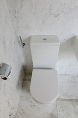 Image showing Toilet bowl