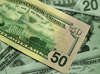 Image showing money background