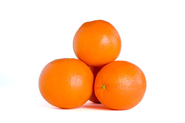 Image showing Few oranges