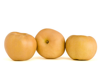 Image showing Three canadian apples