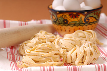 Image showing Fresh handmade pasta