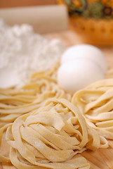 Image showing Fresh handmade pasta