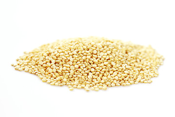 Image showing Quinoa on white background