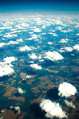 Image showing Kind of Mother earth from above