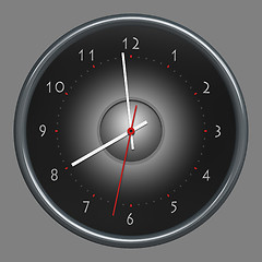 Image showing clock isolated