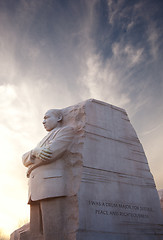 Image showing Martin Luther King Monument DC