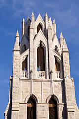 Image showing Tower of St Augustine church in Washington