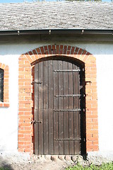 Image showing Old beautiful door