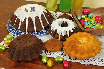Image showing Traditional cakes