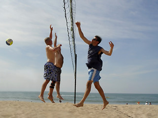 Image showing Beach Volleyball