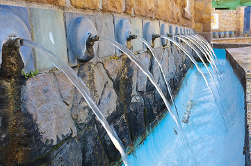 Image showing Polop fountains