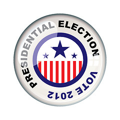 Image showing Vote 2012 presidential