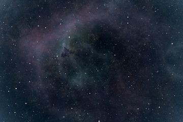 Image showing stars nebula