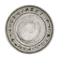 Image showing pottery plate
