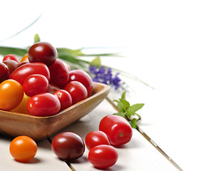 Image showing Fresh Tomatoes Assortment