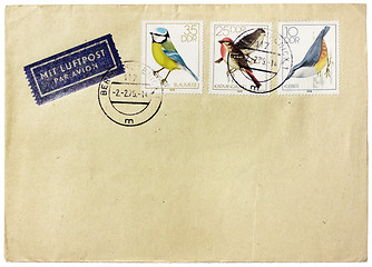 Image showing Bird Stamps