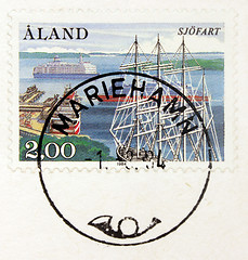 Image showing Aland stamp