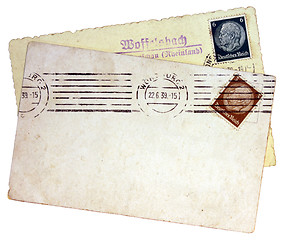 Image showing Hindenburg Stamps