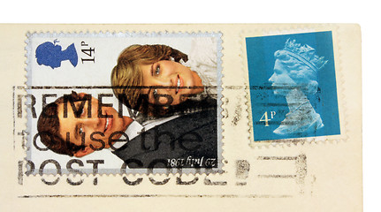 Image showing British Stamps