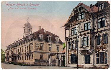 Image showing Weisser Hirsch Postcard