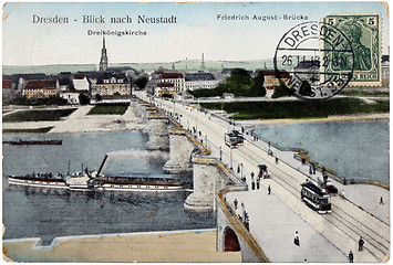 Image showing Dresden Postcard