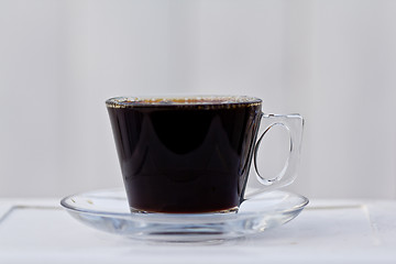 Image showing Full coffee cup
