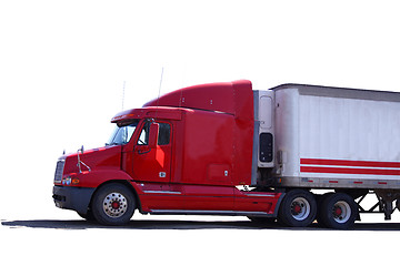 Image showing red truck