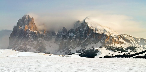 Image showing winter Mountain landscape