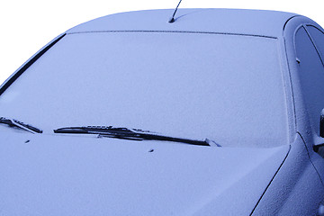 Image showing car frosted