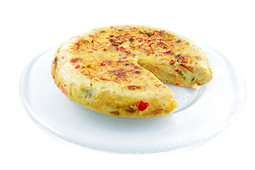 Image showing Spanish omelette