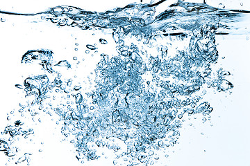 Image showing bubbles in water