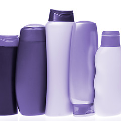 Image showing cosmetic bottles