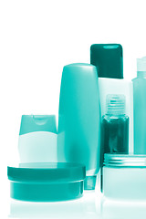 Image showing cosmetic bottles