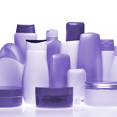 Image showing cosmetic bottles