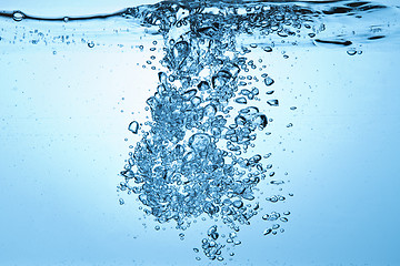 Image showing bubbles in water