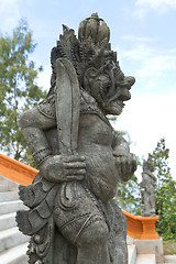 Image showing statue of hindu deamon