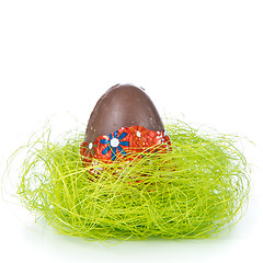 Image showing chocolate easter egg